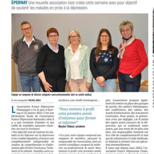 Article de presse ´pour combattre la dépression. Image 1