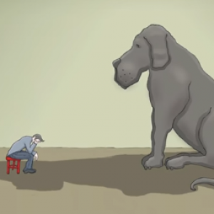 I had a black dog, his name was depression Image 1