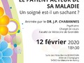 " Le patient acteur de sa maladie" Un soigné est-il un sachant ?"Conférence du Docteur J.Paul CHABANNES